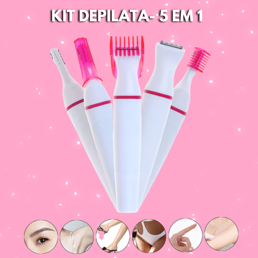 Kit Depilata 5 Em 1 Kit Depilata 5 Em 1