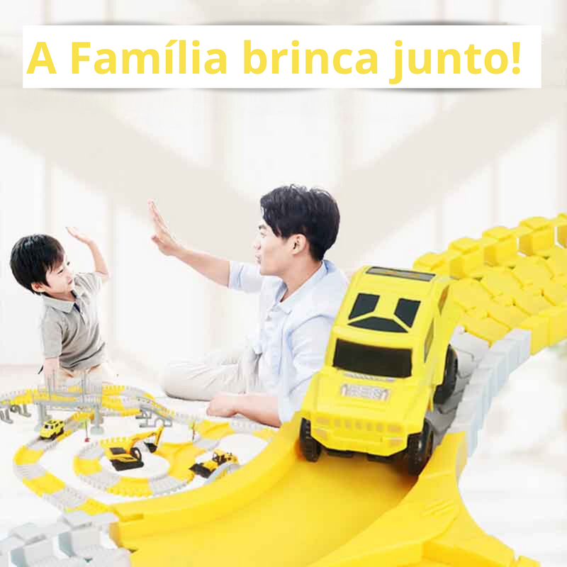Kit de Trilhos e Carro Elétrico - Oferta Especial Pré Dia das Crianças!