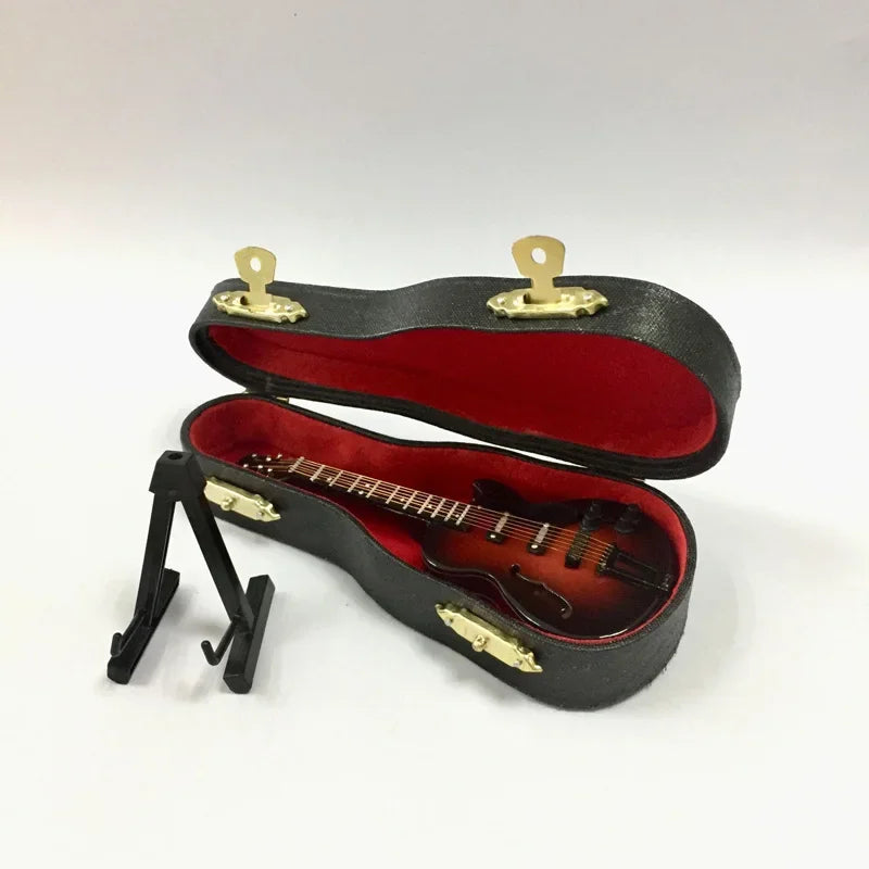 Guitarra com Case Decorativa