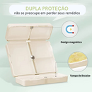 Kit Organizador de Remédios - Caixa + Etiqueta+ Bolsa